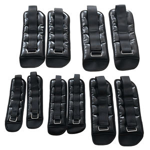 Nhà Phòng Tập Thể Dục Tập Thể Dục Trọng Lượng Màu Đen Biểu Tượng Tùy Chỉnh 0.5/1Kg/2Kg Cánh Tay Chân Bao Cát Tập Thể Dục Đào Tạo PU Da Mắt Cá Chân Trọng Lượng Với Logo - Product Image 6