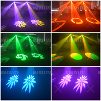 Luz Gobo LED Marslite, Escáner LED COB RGB, Luz Móvil para Escenario, 30W, Luces con Patrones, Luces para DJ, Discotecas y Conciertos