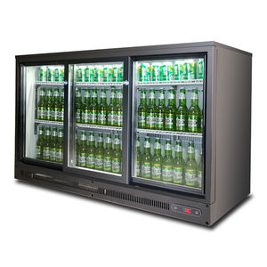 Vitrine réfrigérée commerciale électrique personnalisable à 3 portes pour boissons, bière, fruits, conservation au froid, haute - Product Image 3