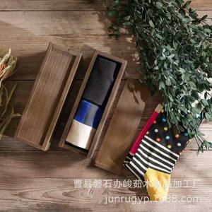 Caja de regalo rectangular de madera con tapa extraíble, hecha a mano, para joyería, embalaje de vino, artesanía de Shandong - Product Image 4