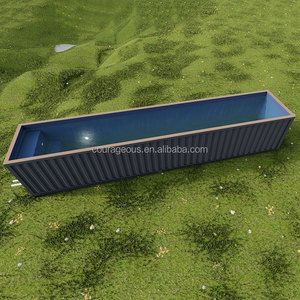 <span class=keywords><strong>Piscine</strong></span> <span class=keywords><strong>hors</strong></span> <span class=keywords><strong>sol</strong></span> de 10 pieds en conteneur, avec terrasse en WPC haut de gamme, filtration polymère et éclairage LED pour complexe hôtelier et jardin - Product Image 2