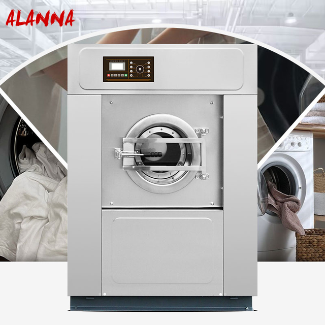 Factory Wholesale Electric 15kg-30kg Heavy Duty Fully Automatic Stainless Steel Industrial Washing Machine for Hotel Hospital
