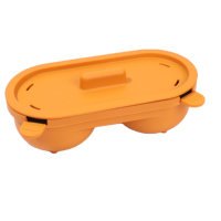 Moule à sandwich en silicone pour micro-ondes, plaque de cuisson pour micro-ondes, presse à panini, plateau de cuisson pour micro-ondes, antiadhésif
