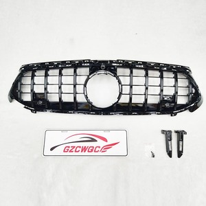 Parrilla de rejilla de radiador de parachoques delantero estilo GTR para Mercedes Benz Clase A W177 A200 <span class=keywords><strong>A250</strong></span> A45 <span class=keywords><strong>2023</strong></span>-in - Product Image 1