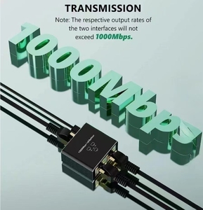 1000Mbps <span class=keywords><strong>RJ45</strong></span> <span class=keywords><strong>Splitter</strong></span> Mạng Adapter Gigabit chuyển đổi 1 để 2 <span class=keywords><strong>RJ45</strong></span> Internet <span class=keywords><strong>Splitter</strong></span> 8P8C <span class=keywords><strong>Extender</strong></span> cắm mở rộng - Product Image 5