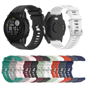 Bracelet en silicone 22mm avec outil pour <span class=keywords><strong>Garmin</strong></span> Forerunner 955/945/935 <span class=keywords><strong>Approach</strong></span> <span class=keywords><strong>S62</strong></span> S60 Instinct 2 - Product Image 1