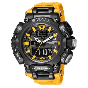 SMAEL นาฬิกาสปอร์ตกันน้ำสำหรับผู้ชายนาฬิกาข้อมือ 8053 นาฬิกาดิจิตอลแบบแอนะล็อก - Product Image 2