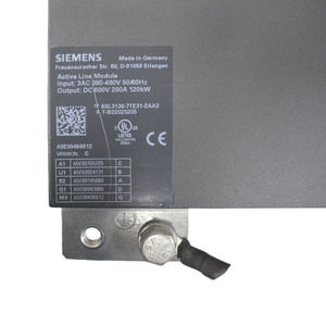 Módulo de Línea Activa 6SL3130 7TE31 2AA3 Nuevo, 120 KW, 200A, Tamaño RAME, Convertidor de Frecuencia en Stock - Product Image 2