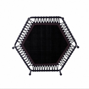 Bon trampoline de fitness à <span class=keywords><strong>force</strong></span> de charge avec un excellent matériau Mini trampoline de mise en forme du corps solide - Product Image 1