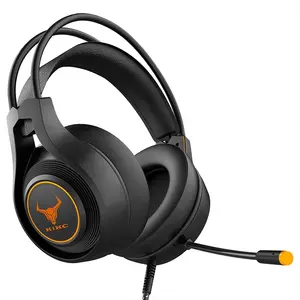 2021 KIKC V3 Stereo-Headset Auricula res Gaming Headest Kopfhörer mit Geräusch unterdrückung Audifono De Diadema Mic für PC
