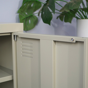 Petit meuble de rangement moderne <span class=keywords><strong>en</strong></span> métal pour chambre et salon avec étagères personnalisables pour l'ameublement de la maison - Product Image 4