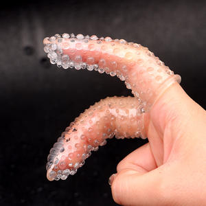 2025 Fabrik Großhandel Finger-Kondome G-Punkt-Stimulation Erotikspielzeug für Frauen - Product Image 4