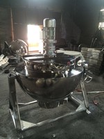 Huashang Custom Automatische RVS Mengketel met Jacket voor de productie van chilipeperpasta