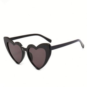 Gafas de Sol de Diseño para Mujer, Marca 2025, con Logotipo Personalizado, Montura Metálica Estilo Ojo de Gato, Retro, Forma de Corazón, Protección UV400 - Product Image 4