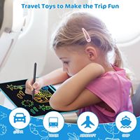Tablette d'écriture LCD pour enfants, 16 pouces, rechargeable, écran plastique coloré, tablette de dessin éducative pour les enfants de 3 à 6 ans, garçons et filles