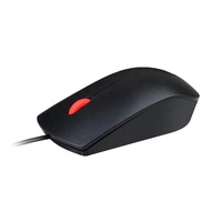 Souris optique filaire USB noire pour ordinateur portable et de bureau ThinkPad 4Y50R20863, 1600 DPI, en stock