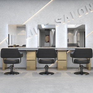 Silla de Barbero LUXMARS de Alta Gama, Resistente, con Bomba Hidráulica, Tapizada en Cuero Sintético, con Reposapiés Ajustable para Uso en Exteriores - Product Image 6