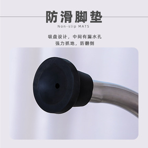 Stainless Steel Folding Bath <b>Chair</b> With Non Slip Surface Adjustable Height For <b>Elderly</b> Children Pregnant Women - Product Image 4