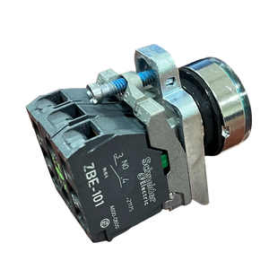 100% Original Made in France XB4BW33B5 22mm 24V Green <b>Push</b> <b>Button</b> <b>Switch</b> Illuminated LED Flush 1NO 1NC - Product Image 6