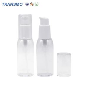 Flacon de lotion cosmétique transparent personnalisé de 40 ml avec pompe, sérum, huile, crème pour les yeux, shampoing avec échantillons gratuits - Product Image 3