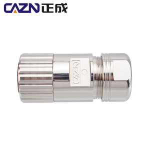 6pin 8Pin cắm nữ M40 P loạt kết nối ổ đĩa nặng và kết nối uốn kim loại công suất cao - Product Image 3