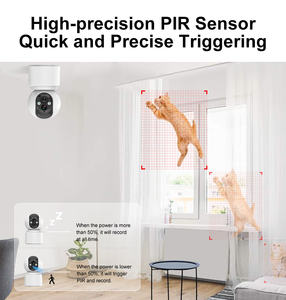 Leksell V380PRO Yapay Zeka Takipli İç Mekan Kablosuz IP Kamera Akıllı Ev Gece Görüşlü 4G Pil Güçlü Hareket Algılama SD Kartlı - Product Image 3