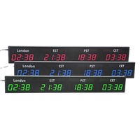 Horloge mondiale personnalisée pour hôtel