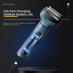 <span class=keywords><strong>Rasoio</strong></span> <span class=keywords><strong>Elettrico</strong></span> Ricaricabile USB Impermeabile 3-in-1 per Uomo, Set Regolabarba <span class=keywords><strong>e</strong></span> Tagliacapelli Naso, Ideale per Viaggi Internazionali - Product Image 2