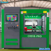 Máquina de Diagnóstico Automático CR918-PRO, Banco de Pruebas de Bomba y Probador de Inyectores Common Rail con Pantalla Táctil de 15KW 380V