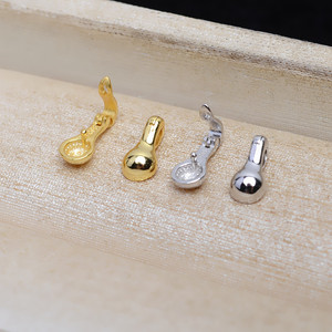 Accesorio Pequeño Universal de Plata S925 para Joyería de Perlas DIY con Cadena para Bebé, Colgante para Pulsera, Chapado, Artesanía 5297 - Product Image 1