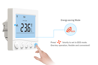 Termostato LCD Inteligente Programable con WiFi, Compatible con Tuya, para Sistema de Calefacción por Suelo Radiante Eléctrico, Compatible con Alexa y Google Home