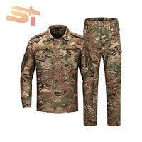 Ensemble de combinaison camouflage à manches longues SIKE F116, authentique, pour homme, printemps/été, veste tactique d'extérieur fine, respirante et résistante à l'usure