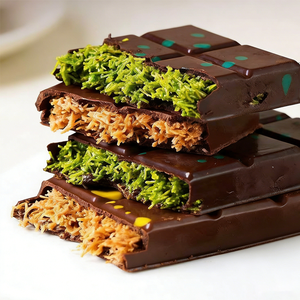 <span class=keywords><strong>ช</strong></span>็อกโกแลตคูนาฟาแบบแท่งไส้เฮเซลนัท/พิสตาชิโอ ทำมือจากดูไบ ได้รับการรับรองฮาลาล <span class=keywords><strong>ช</strong></span>็อกโกแลตนมเข้มข้น ขายส่ง - Product Image 6