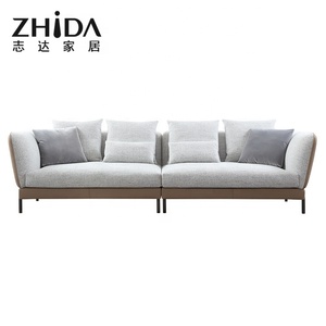 चीन प्रत्यक्ष कारखाने कस्टम सोफे आधुनिक उच्च अंत इतालवी डिजाइन चमड़े के कपड़े <span class=keywords><strong>2</strong></span> 3 सीटों वाले सोफे कमरे में रहने वाले सोफे सेट - Product Image 2