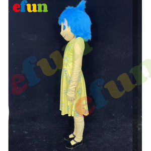 Efun quantité minimale de commande 1 PC personnalisé Fury Evil Angry Gloomy Anxiety Emoticon Sad Mascot Costume adulte Cartoon Inside Out Costume à vendre - Product Image 2