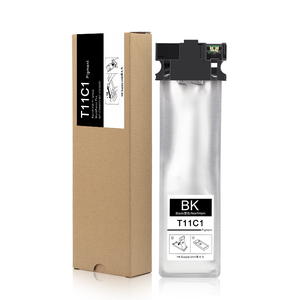 Ocbestjet 4 couleurs, vente directe usine, encre pigmentée T10Y1 T10W1-T10W4, sac d'encre 5 litres pour <span class=keywords><strong>imprimante</strong></span> <span class=keywords><strong>Epson</strong></span> WorkForce Pro <span class=keywords><strong>WF</strong></span>-C5890 <span class=keywords><strong>WF</strong></span>-C5390 - Product Image 1