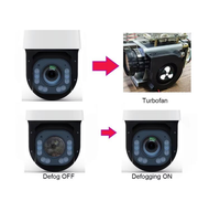 Cámara de Red IP POE de 6K y 12MP con Zoom Óptico de 30X, Seguimiento Automático de Personas y Vehículos, Zoom de 300X, Horizontal, 360 PTZ, CMOS, Nube, 1 Año