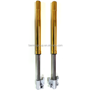Bastones O Barras Amortiguadores Dorados Motos Tx200 <strong>Moto</strong> Motorcycle Front <strong>Shock</strong> Absorber Front Fork for Keeway TX200 Golden - Product Image 1