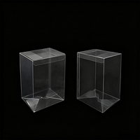 Boîte de rangement carrée en PET de qualité alimentaire, recyclable, transparente, pour protège-Funko Pop de 4 pouces – Meilleure vente