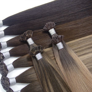 Extensions de cheveux humains K Tips Ketatin Balayage Ombre Color Flat K Tips I Tip 100% Remy Cheveux humains naturels et sains - Product Image 1