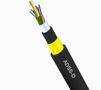 Câble à fibres optiques torsadées HODNAO avec protection blindée autoportante ADSS/Gyfta53 G657A1/G657A2/G652D Monomode FTTH IP