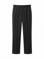 Pantalon de smoking sur mesure en satin à rayures latérales pour homme, coupe droite, idéal pour mariage, vente en gros, fabrication ODM