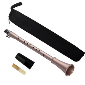 <span class=keywords><strong>Saxophone</strong></span> de poche ABS Sax Mini petit <span class=keywords><strong>Saxophone</strong></span> portable avec sac de transport Instrument à vent en bois - Product Image 1