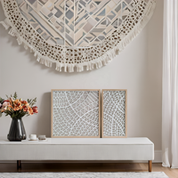 Objets encadrés sur mesure et décorations murales dimensionnelles OEM ODM pour les projets hôteliers et d'hôtellerie en Amérique du Nord