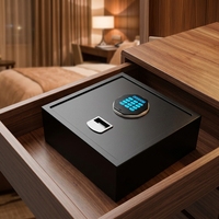 Nouvelle boîte de sécurité en acier ignifuge au design unique, serrure à combinaison numérique, coffre-fort antivol pour hôtel, bureau, maison