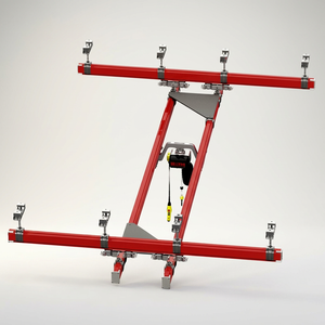 Pont roulant monorail flexible de 300 kg, 1000 kg, 2 tonnes pour poste de travail d'assemblage - Product Image 1