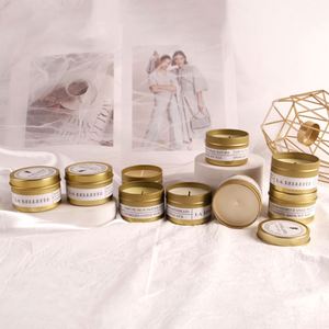 Velas Aromáticas La Bellefe en Lata Metálica, 100% Cera de Soya, Hechas a Máquina, Sin Humo, Minimalistas, Modernas, Ecológicas, para Navidad y Acción de Gracias - Product Image 3