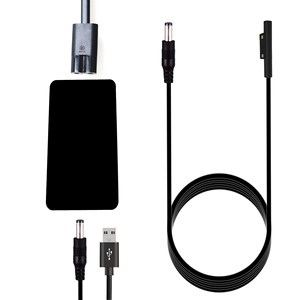 Câble de charge magnétique DC 5.5*2.5mm, longueur 1m, adaptateur d'<span class=keywords><strong>alimentation</strong></span> magnétique pour Microsoft <span class=keywords><strong>Surface</strong></span> <span class=keywords><strong>Pro</strong></span> 4/5/6 - Product Image 5