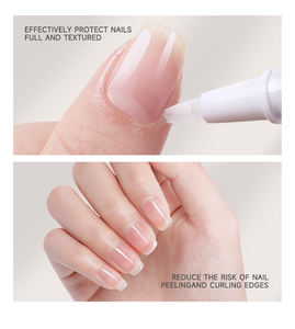 Capa Base de goma UV para colorear 2 en 1 de larga duración, Gel con logotipo personalizado, esmalte de Gel Base para remojo, esmalte de uñas de Gel Base de goma - Product Image 6