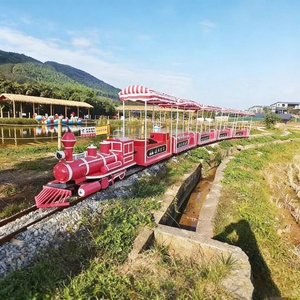 Train électrique miniature pour enfants, train de <span class=keywords><strong>parc</strong></span> d'attractions, manèges de <span class=keywords><strong>parc</strong></span> d'attractions, excellent train électrique sur rail à vendre - Product Image 3